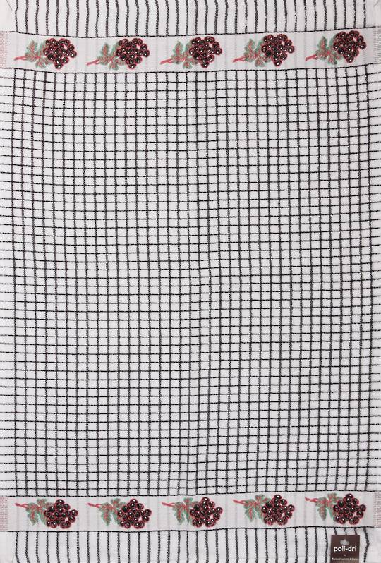 Samuel Lamont poli dri black grape tea towel Code:TT-706JGRAPE.