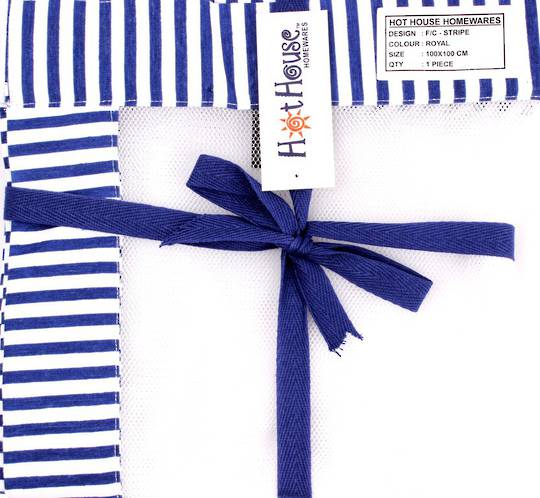 Food cover stripe royal Code: F/C-STR/ROY